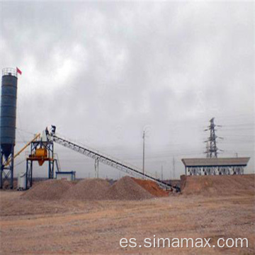 Exportar a Angola HZS90 Planta de lotes de concreto estacionarios